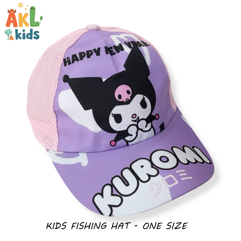 Kids Fishing Hat - Kuromi