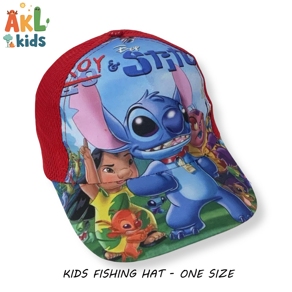 Kids Fishing Hat - Stitch