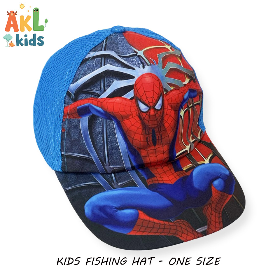Kids Fishing Hat - Spiderman