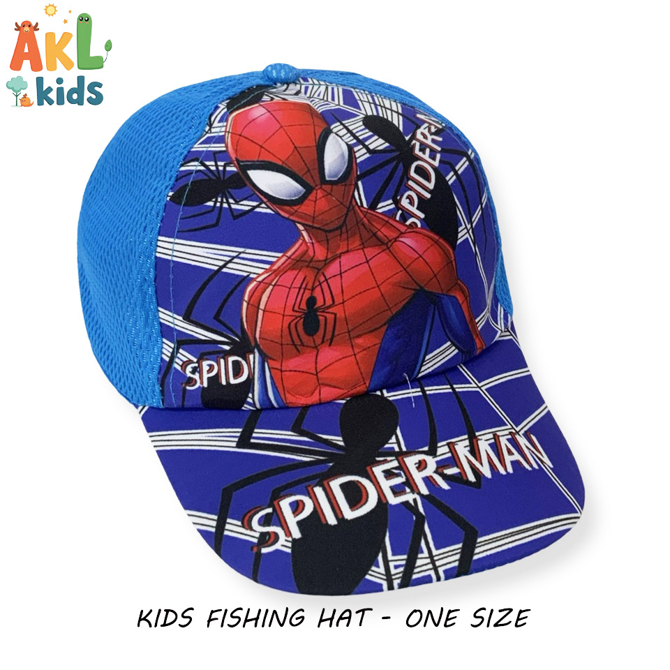 Kids Fishing Hat - Spiderman