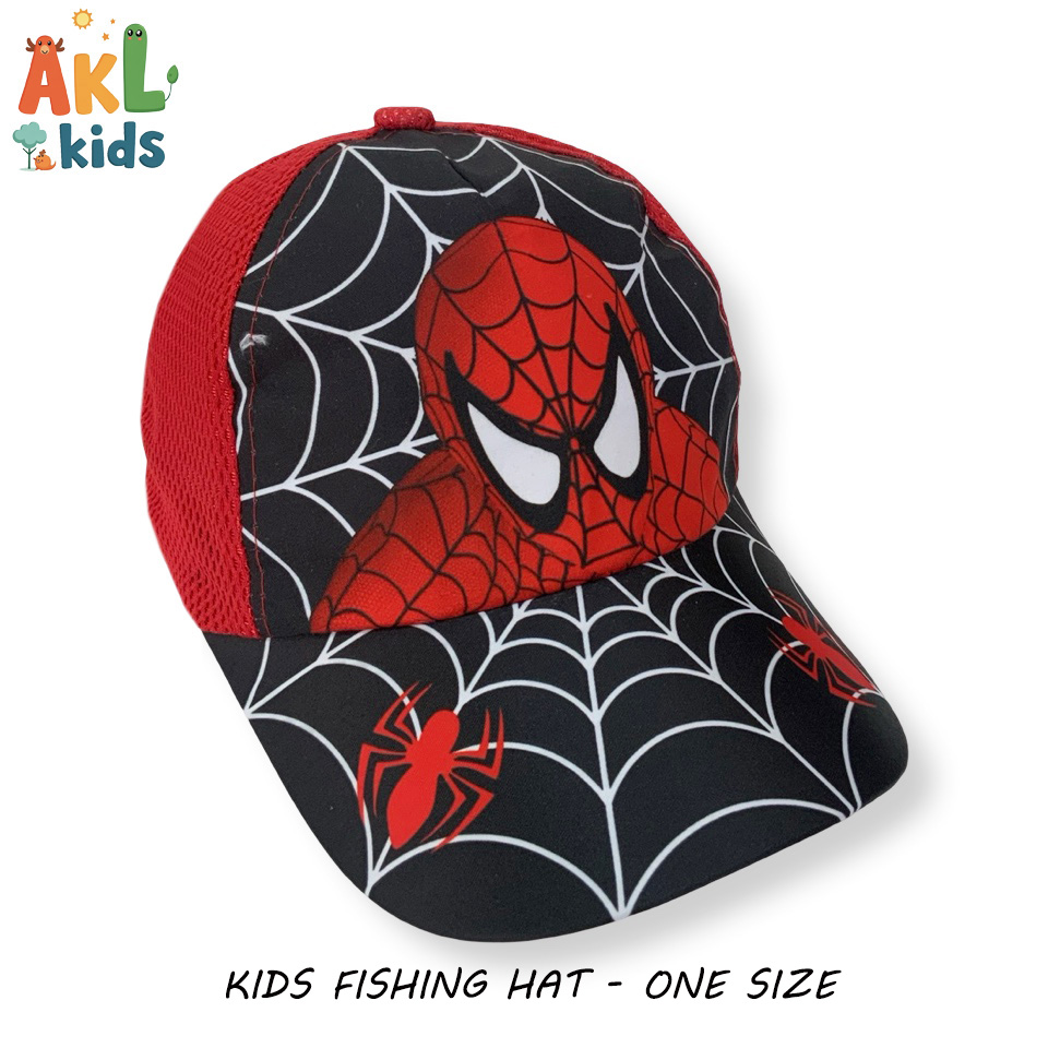 Kids Fishing Hat - Spiderman