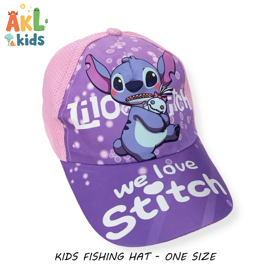 Kids Fishing Hat - Stitch