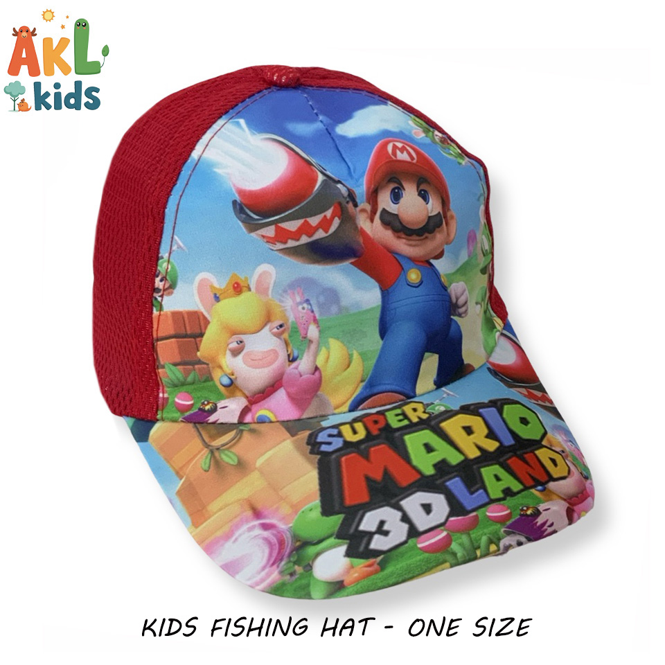 Kids Fishing Hat - Mario