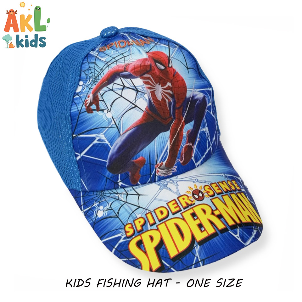 Kids Fishing Hat - Spiderman