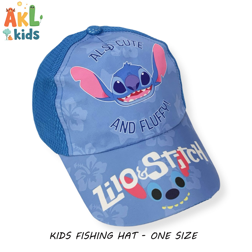 Kids Fishing Hat - Stitch