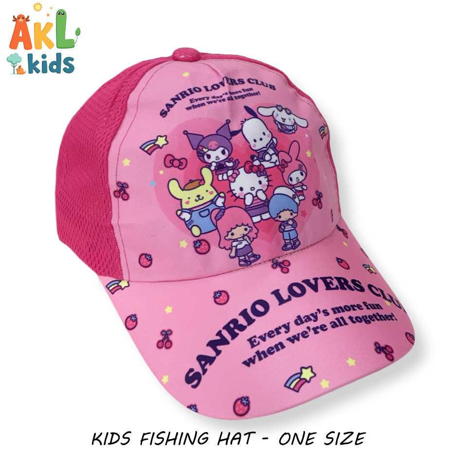Kids Fishing Hat - Kuromi