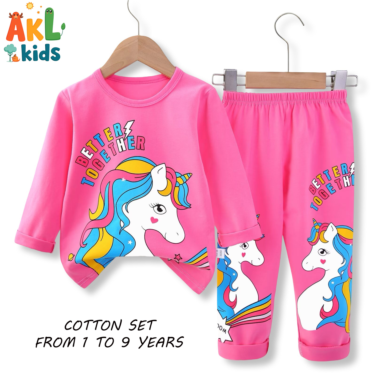 Cotton Pjs Unicorn