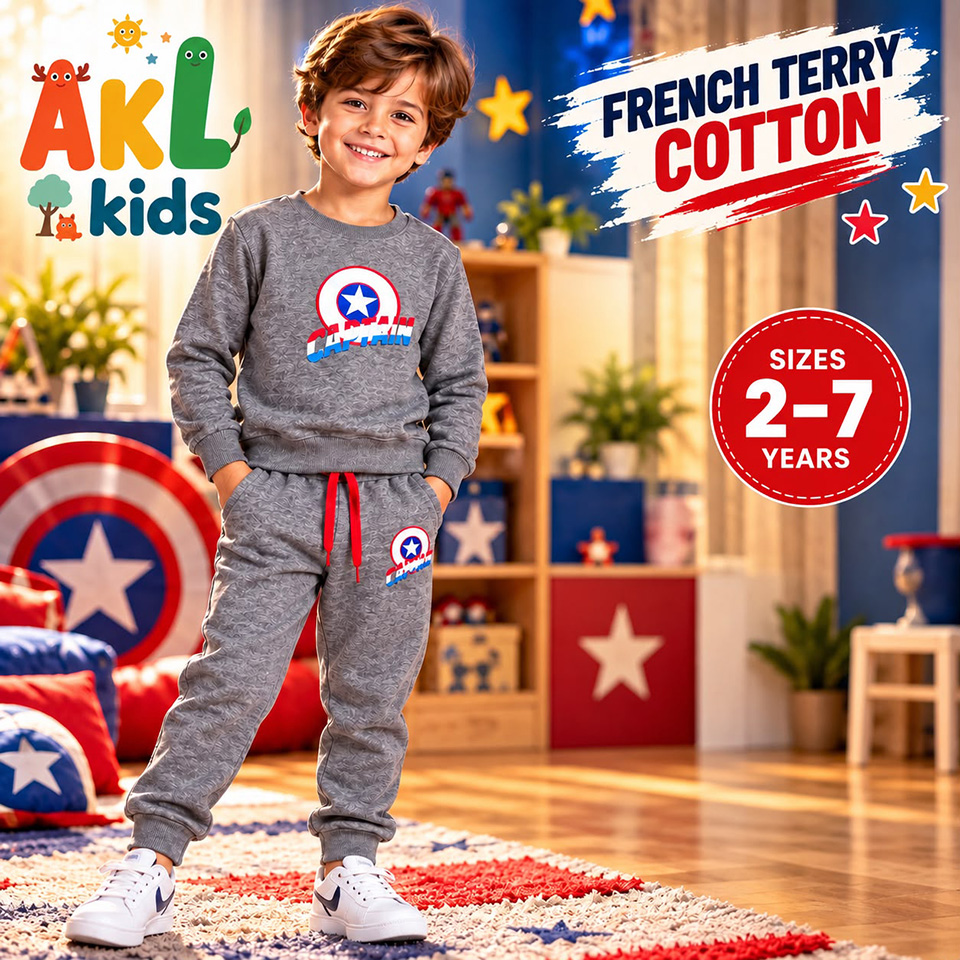 Kids Tracksuit - Dark Gray