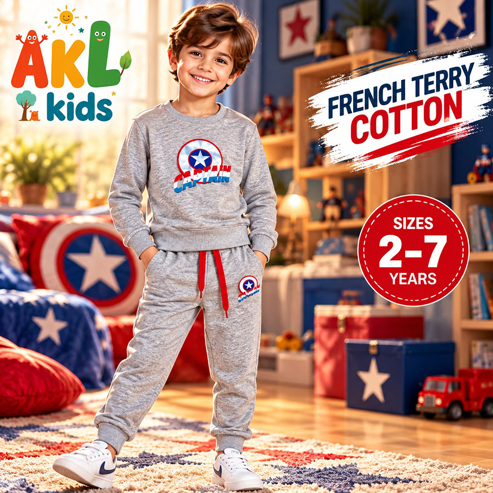 Kids Tracksuit - Gray
