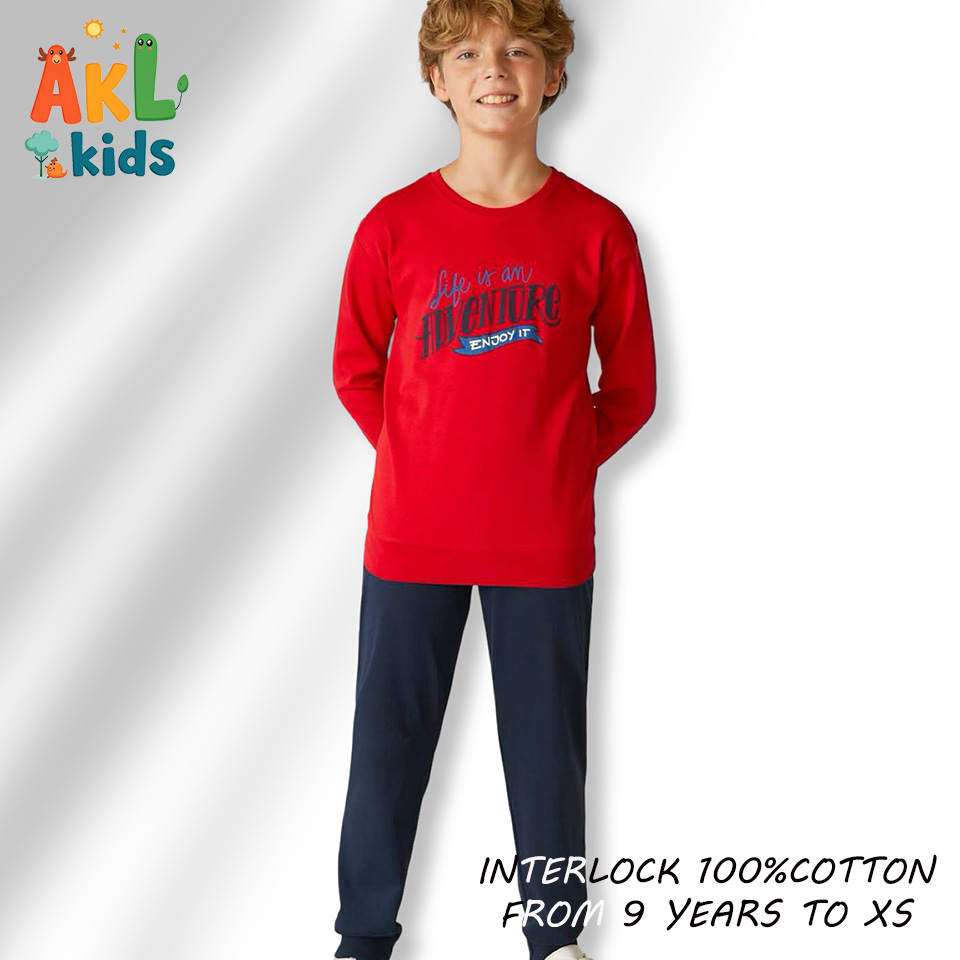 Boy's Cotton Set New Adventure