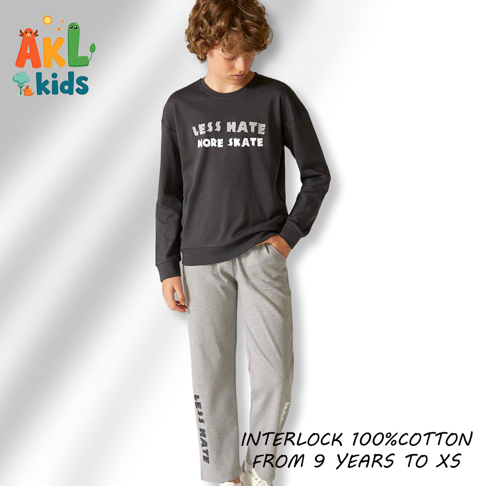 Boy's Cotton Set Skate