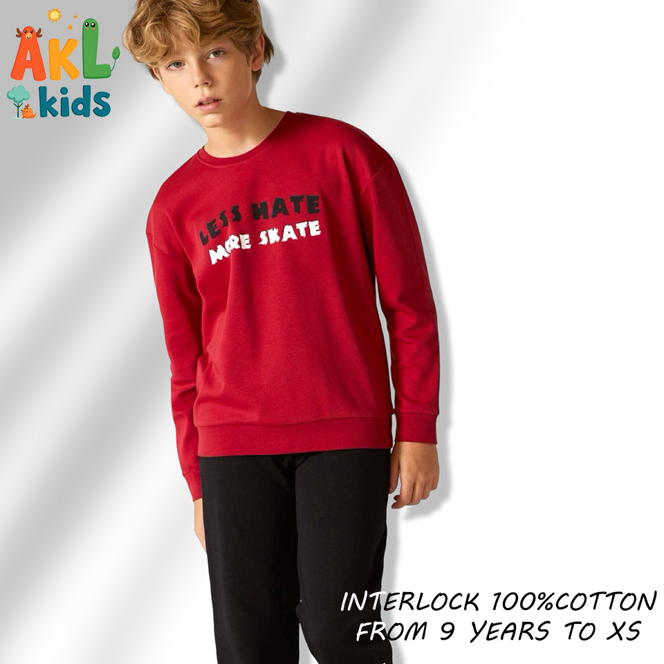 Boy's Cotton Set Skate