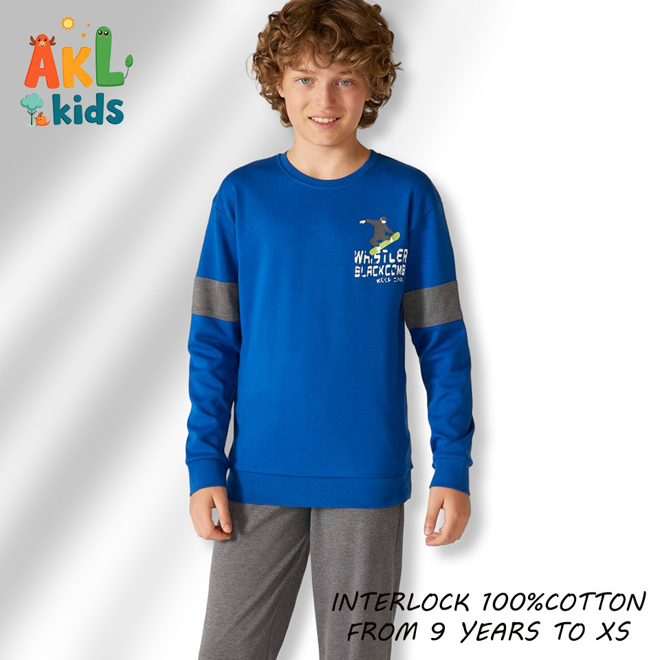 Boy's Cotton Set Blue