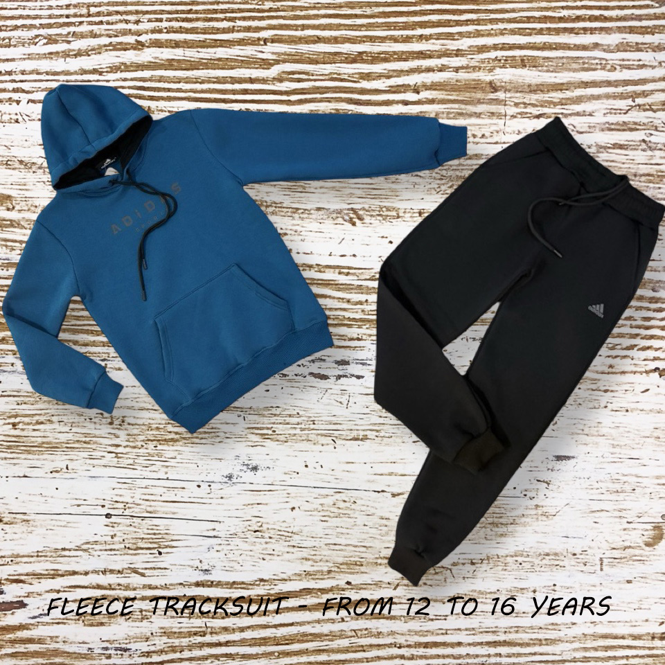 Fleece Kids Tracksuit - Blue