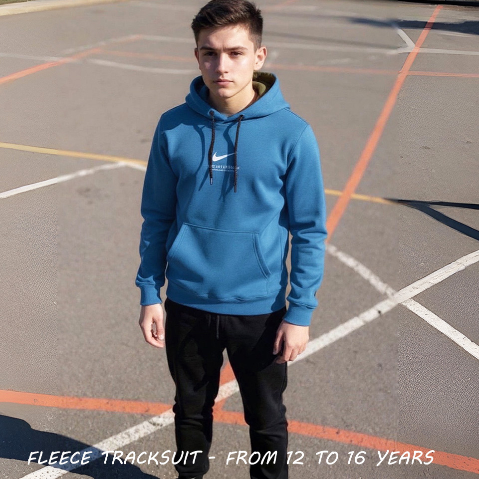Fleece Kids Tracksuit - Blue