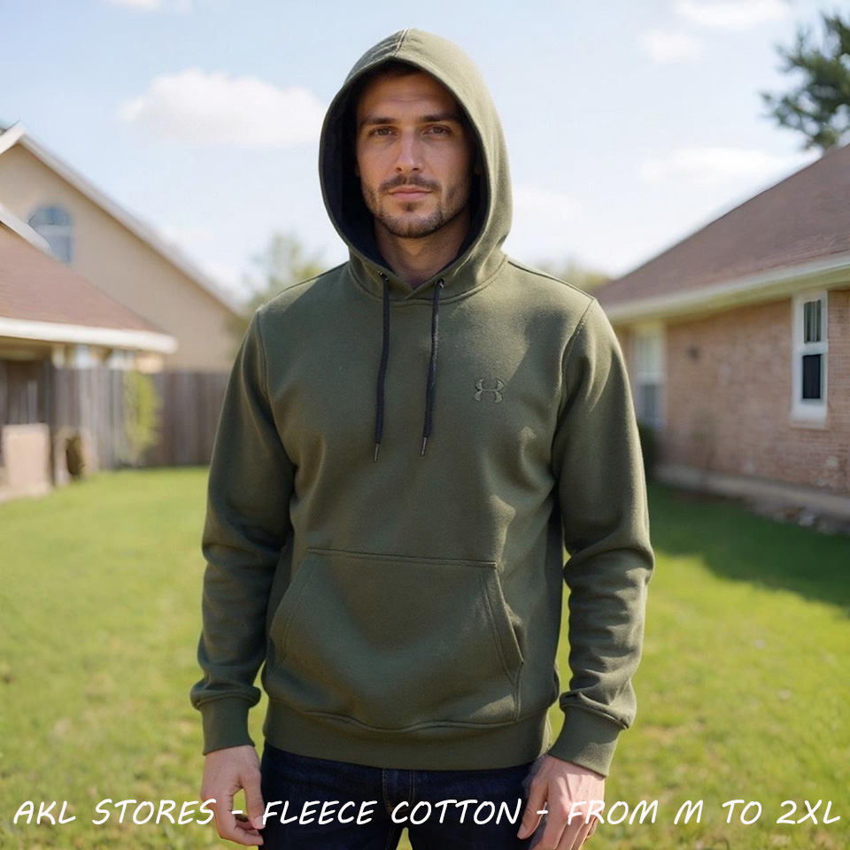 Fleece Hoddie Olive