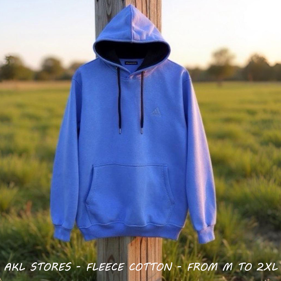 Fleece Hoddie Blue