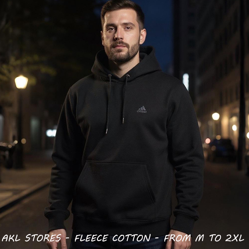 Fleece Hoddie Black