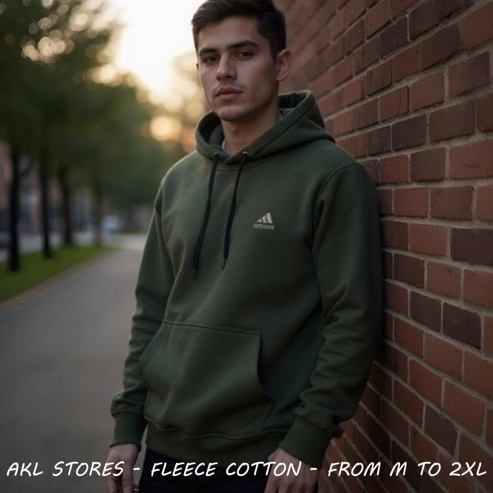 Fleece Hoddie Olive