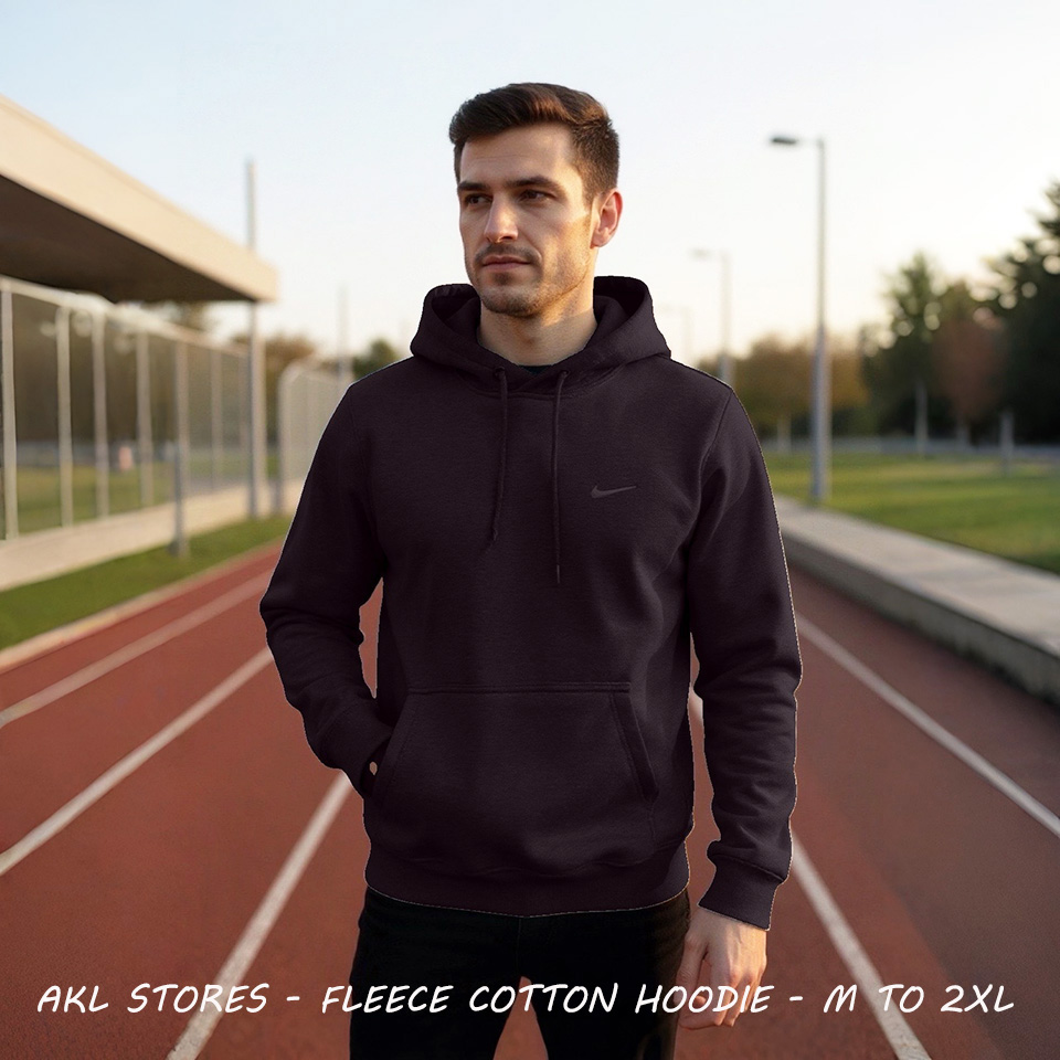 Fleece Hoddie Black
