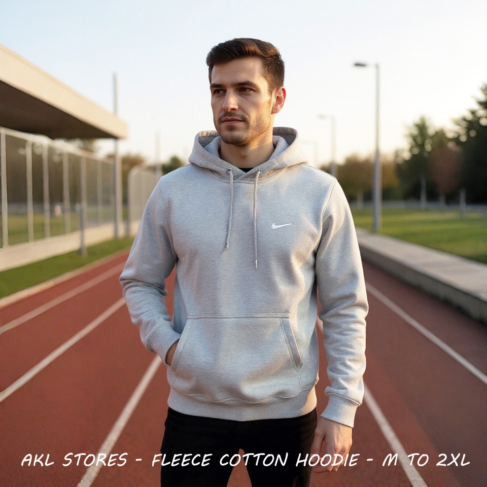 Fleece Hoddie Gray