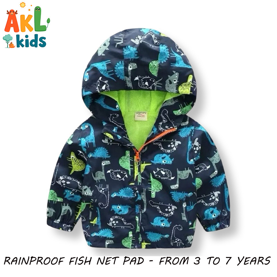 Rainproof Jacket Fishnet Pad