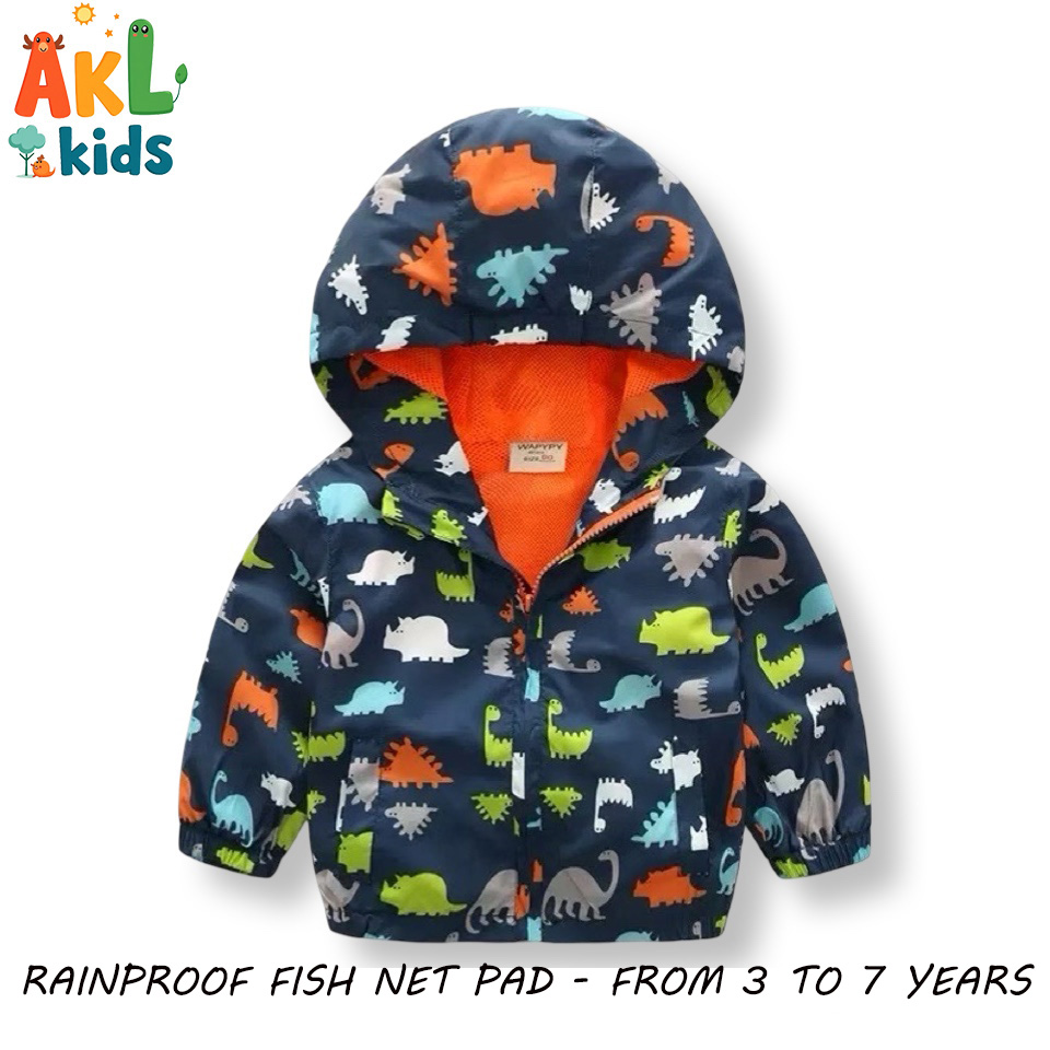 Rainproof Jacket Fishnet Pad