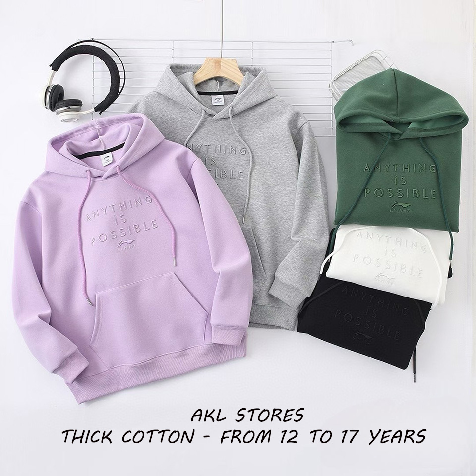 Thick Cotton Hoodie