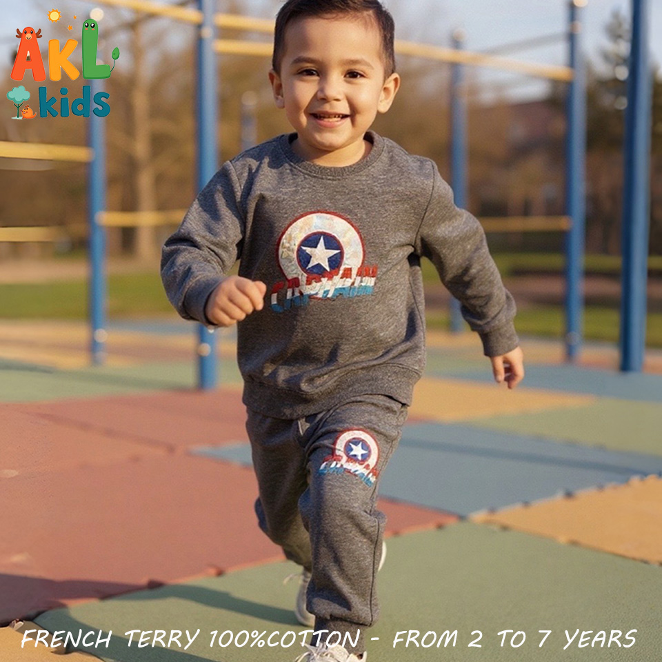Kids Tracksuit - Dark Gray