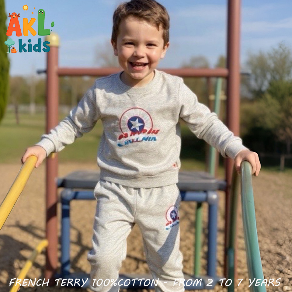 Kids Tracksuit - Gray