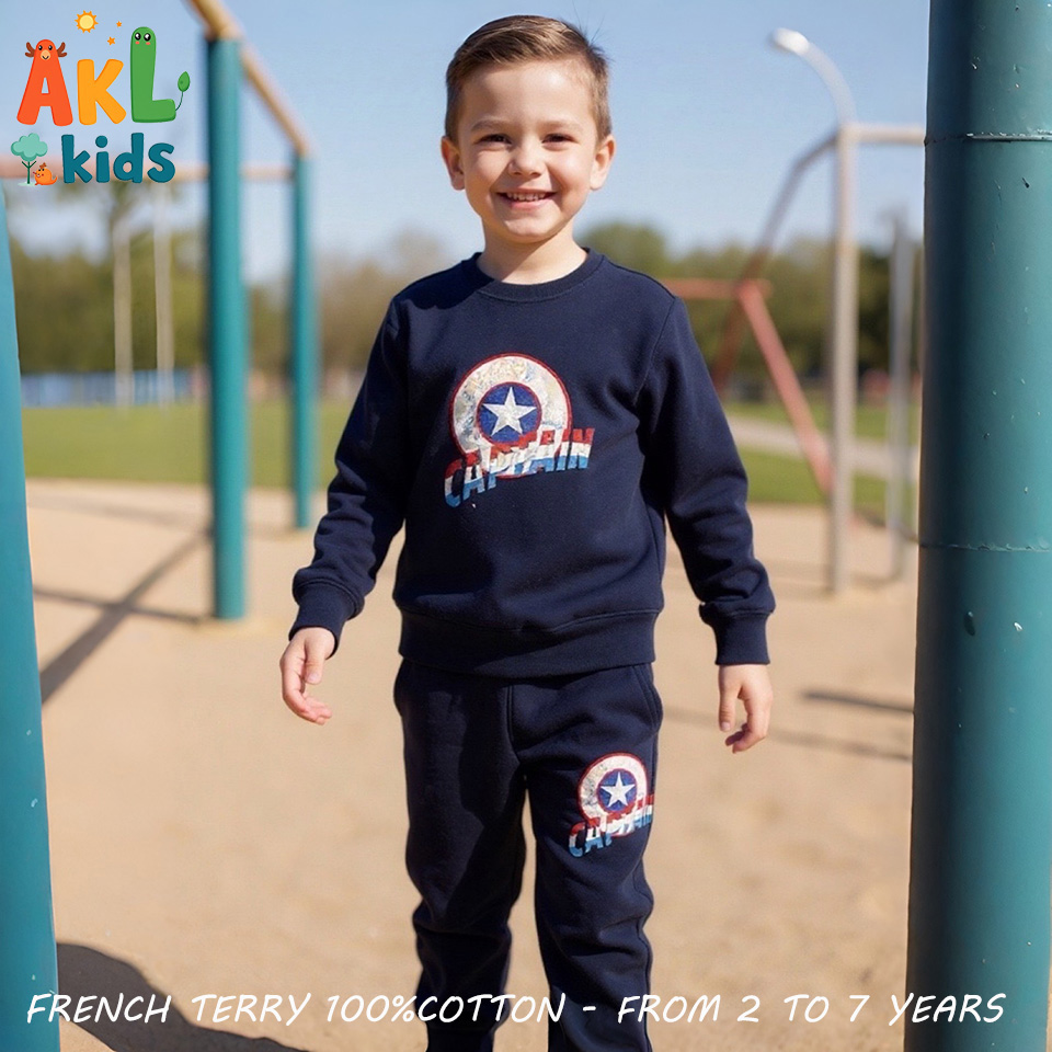 Kids Tracksuit - Navy
