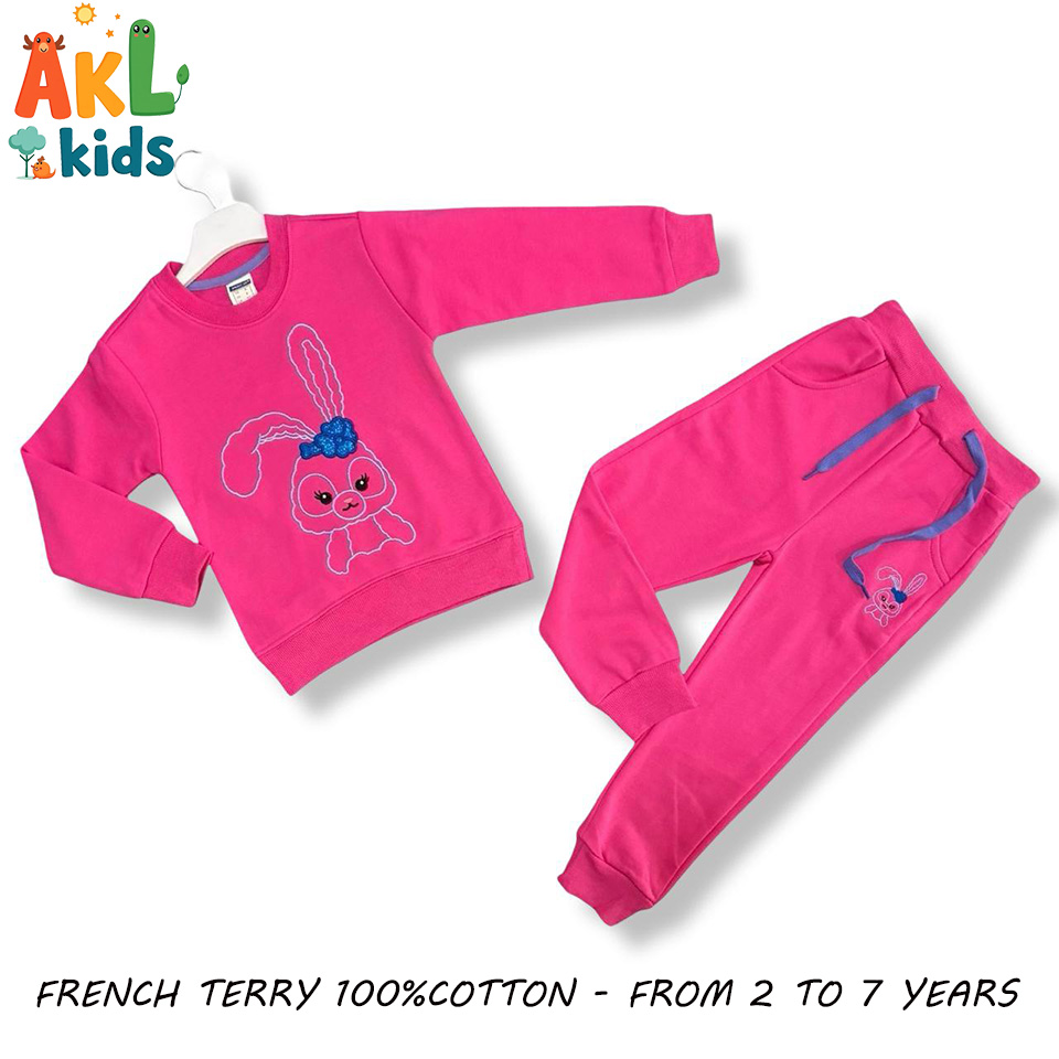 Kids Tracksuit - Fushia