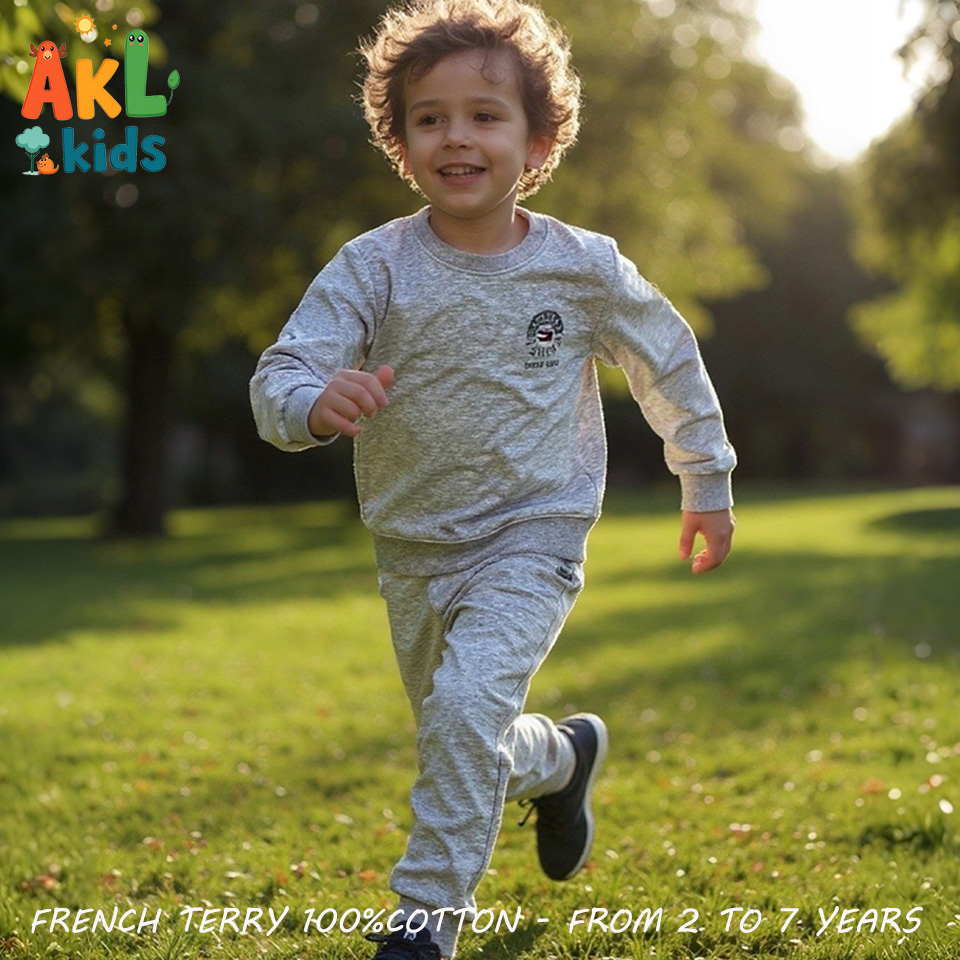 Kids Tracksuit - Gray