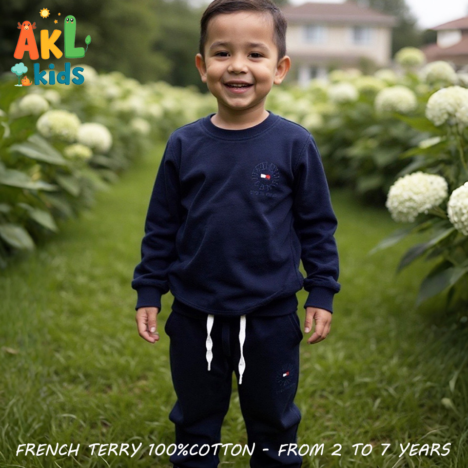 Kids Tracksuit - Navy