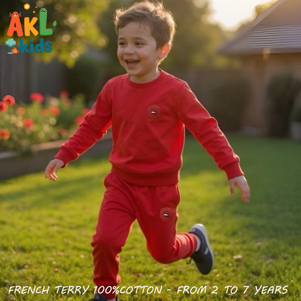 Kids Tracksuit - Red