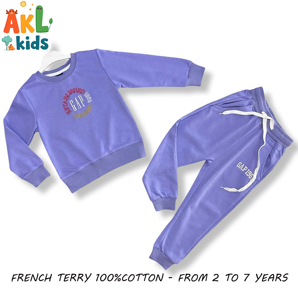 Kids Tracksuit - Purple