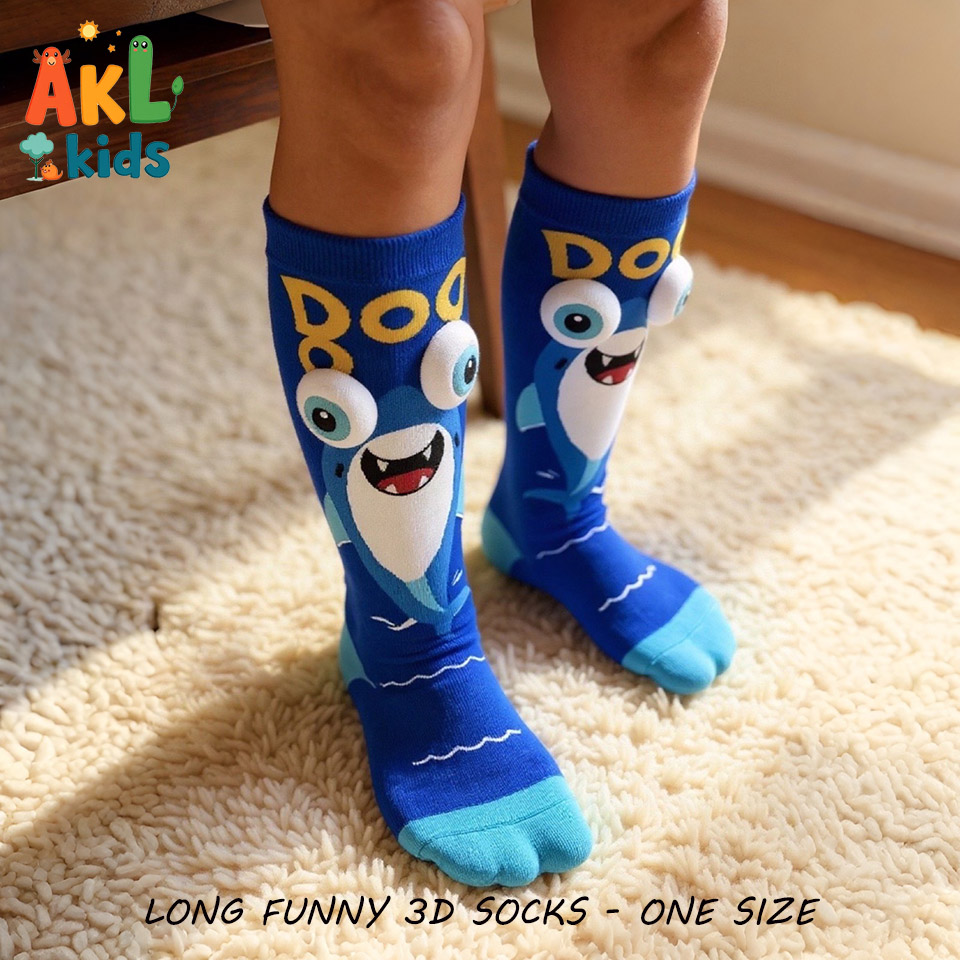 Long Funny 3D socks