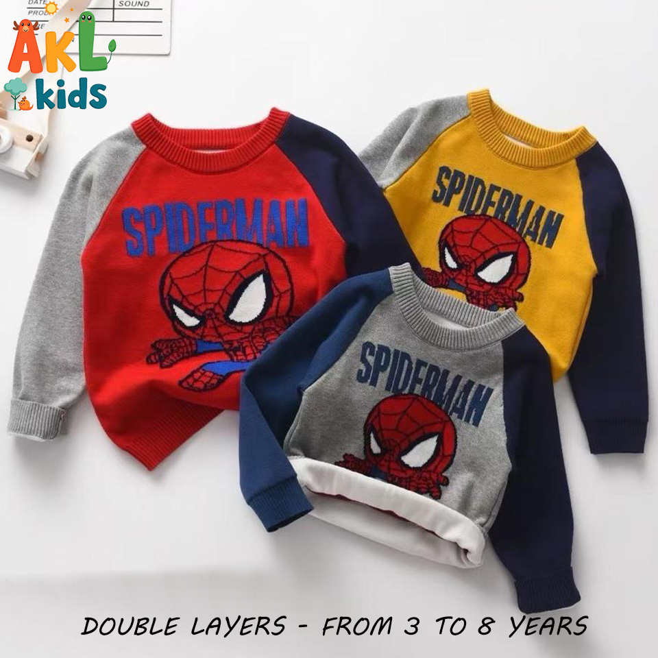Knitted Cotton Kid's Sweater