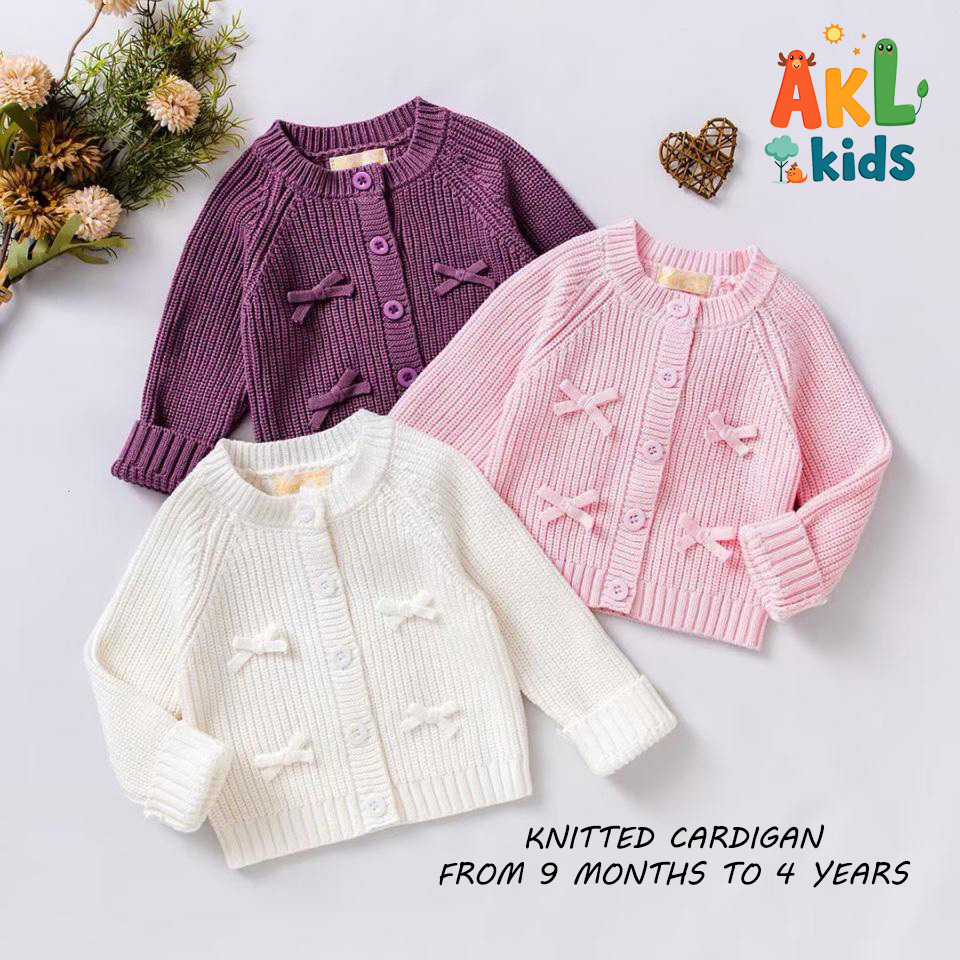 Knitted Cotton Kid's Sweater