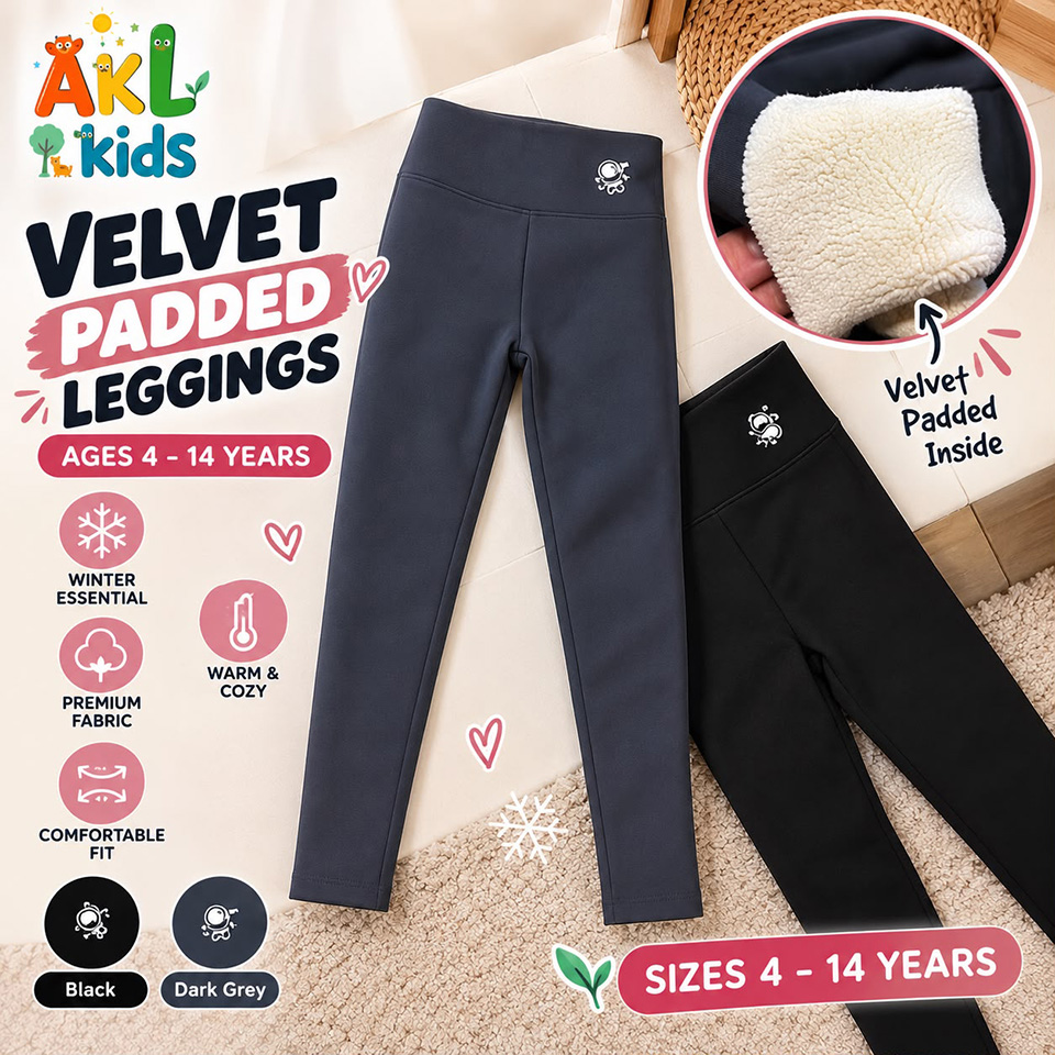 Velvet Padded Leggings