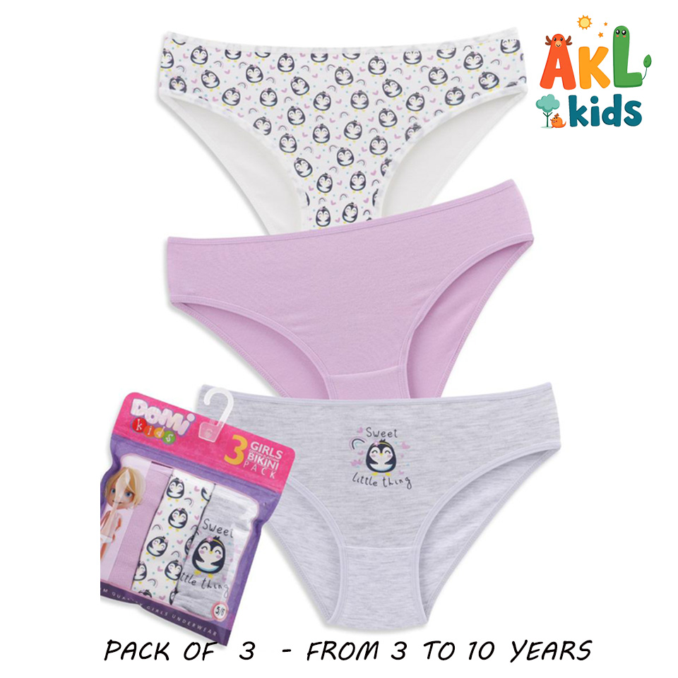 Girl Briefs pack of 3