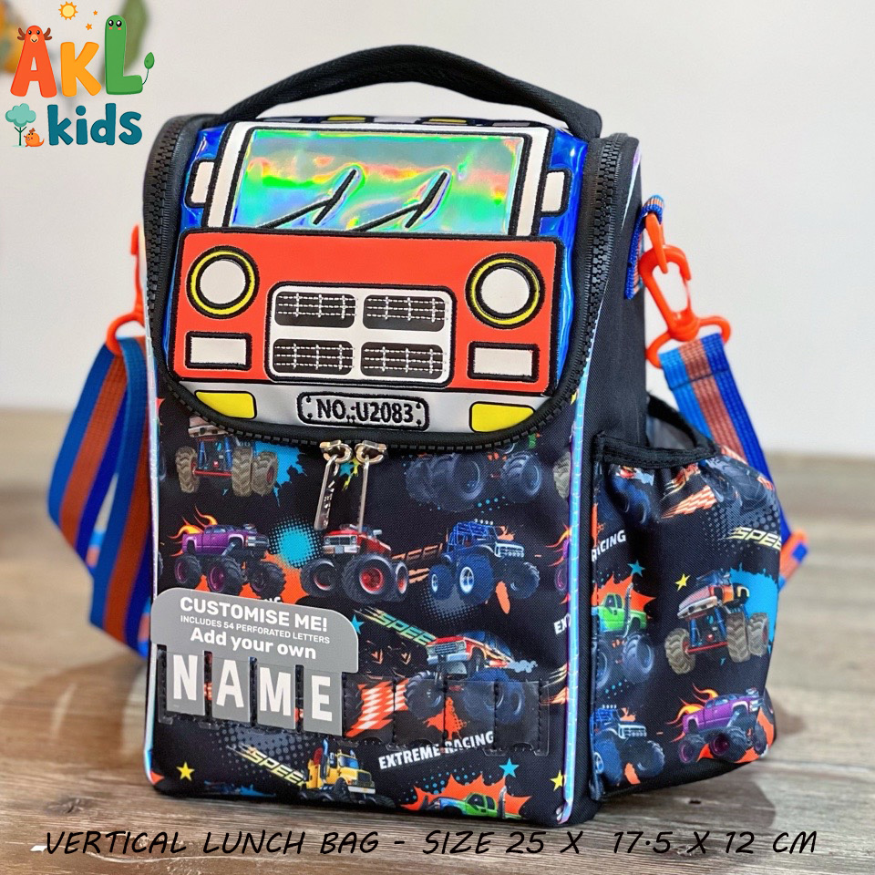 Vertical Lunch Bag Bus