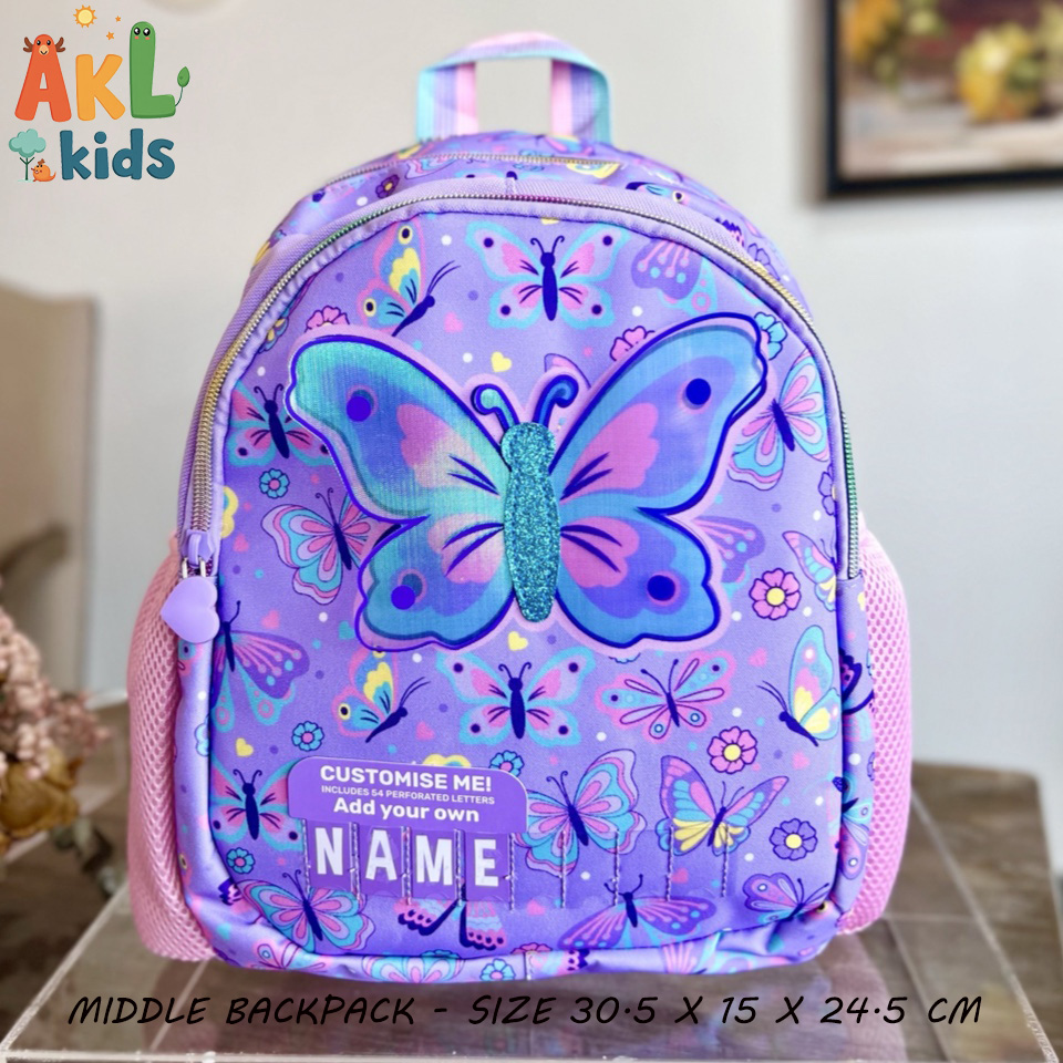 Middle Backpack Butterfly