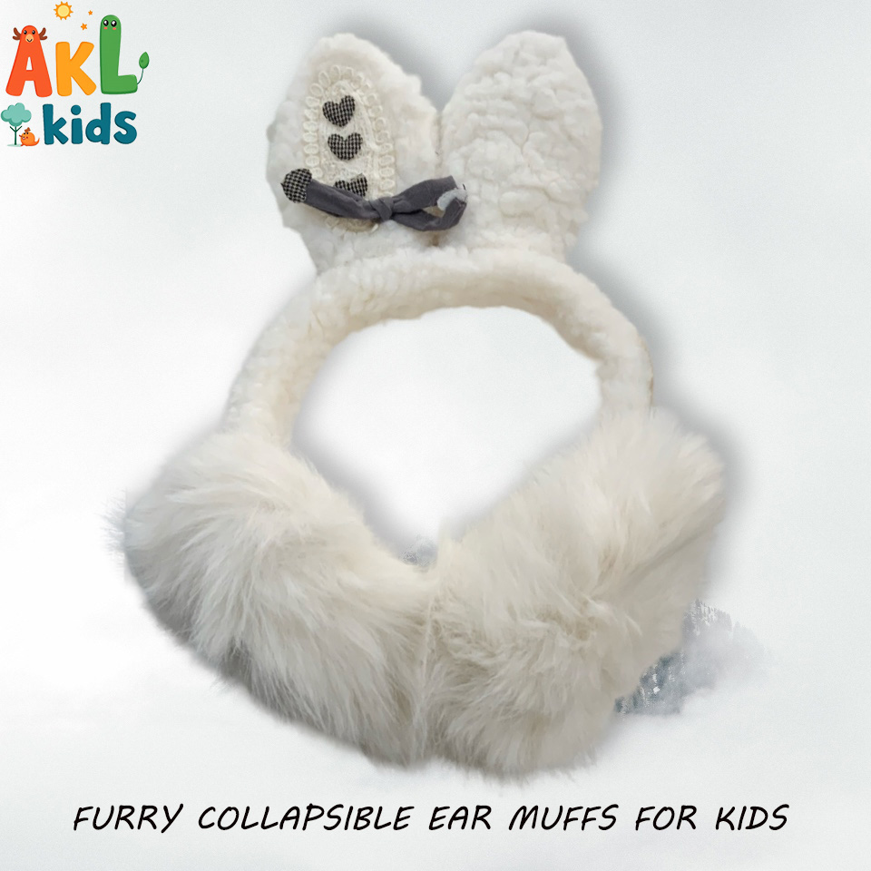 Furry Collapsible Ear Muffs for kids