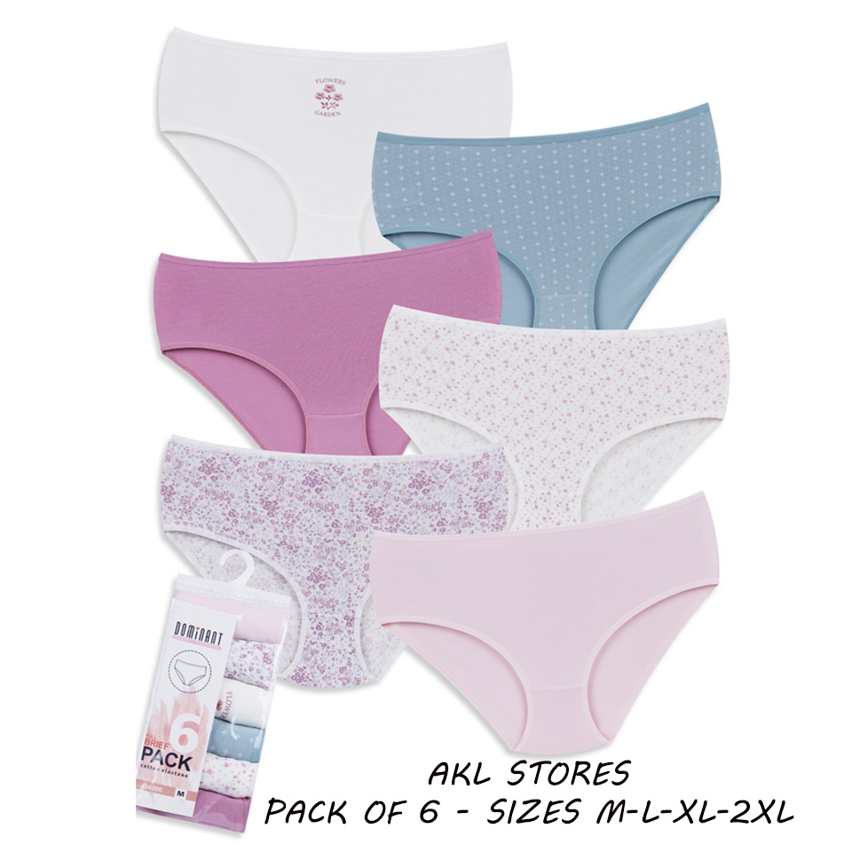 Women Briefs pack of 6