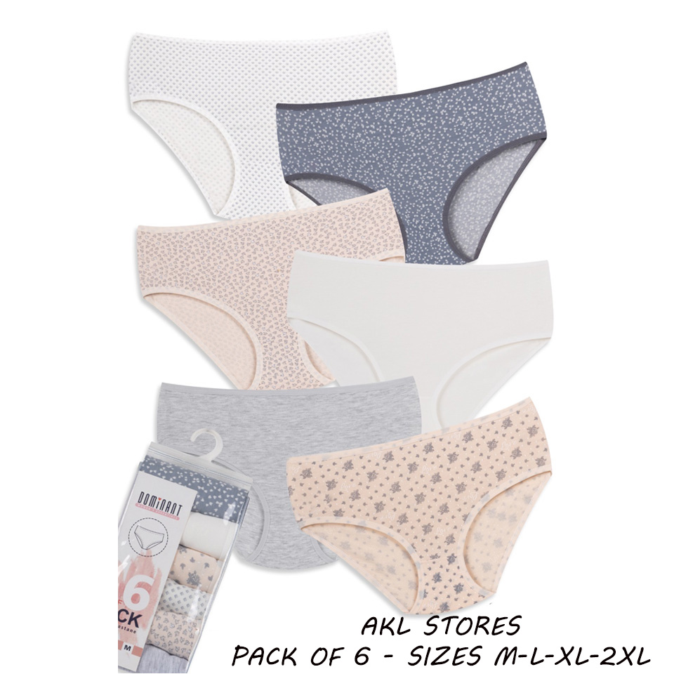 Women Briefs pack of 6