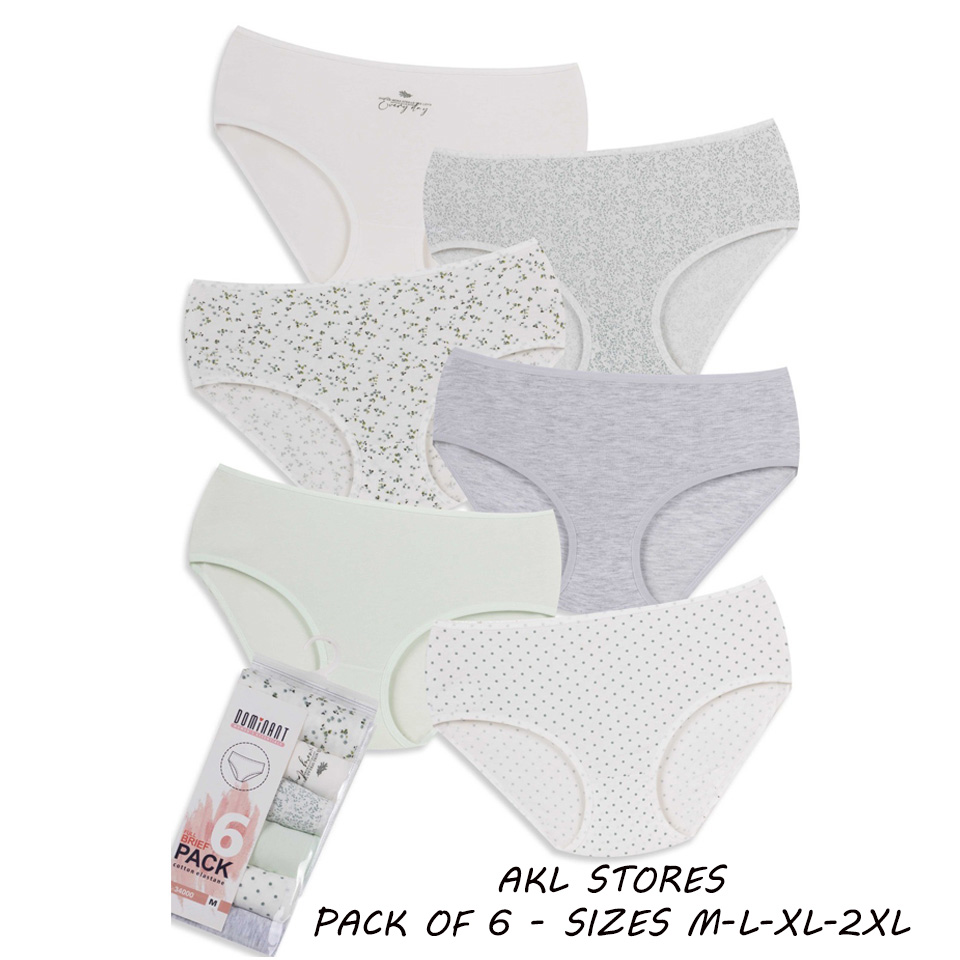 Women Briefs pack of 6