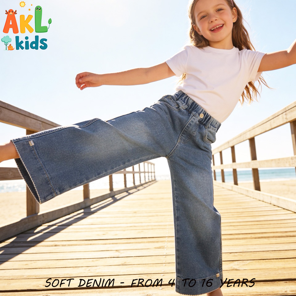 Girl's Soft Denim