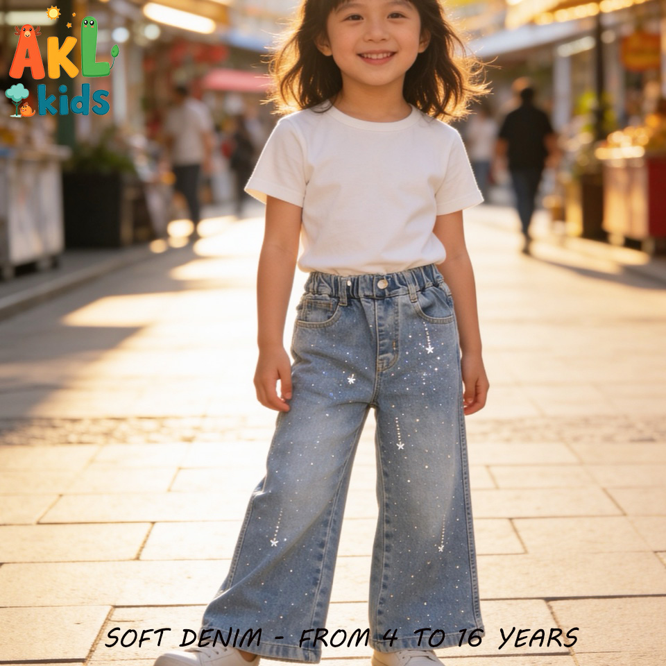Girl's Soft Denim