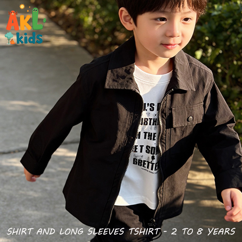 Twins Shirt and Long Sleeves Tshirt